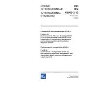 IEC 61000-2-12 Ed. 1.0 b:2003, Electromagnetic compatibility (EMC) - Part 2-12: Environment - Compatibility levels for low-frequency conducted ... in public medium-voltage power supply systems
