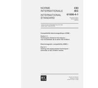 IEC 61000-4-1 Ed. 2.0 b:2000, Electromagnetic compatibility (EMC) - Part 4-1: Testing and measurement techniques - Overview of IEC 61000-4 series