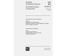 IEC 61191-2 Ed. 1.0 b:1998, Printed board assemblies - Part 2: Sectional specification - Requirements for surface mount soldered assemblies