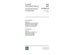 IEC 61340-3-2 Ed. 1.0 b:2002, Electrostatics - Part 3-2: Methods for simulation of electrostatic effects - Machine model (MM) - Component testing