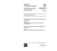 IEC 61558-2-2 Ed. 1.0 b:1997, Safety of power transformers, power supply units and similar - Part 2-2: Particular requirements for control transformers