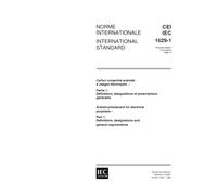 IEC 61629-1 Ed. 1.0 b:1996, Aramid pressboard for electrical purposes - Part 1: Definitions, designations and general requirements