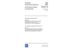 IEC 61643-12 Ed. 1.0 b:2002, Low-voltage surge protective devices - Part 12: Surge protective devices connected to low-voltage power distribution systems - Selection and application principles