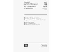 IEC 61839 Ed. 1.0 b:2000, Nuclear power plants - Design of control rooms - Functional analysis and assignment