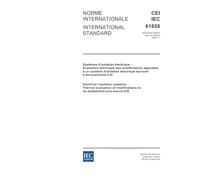 IEC 61858 Ed. 2.0 b:2004, Electrical insulation systems - Thermal evaluation of modifications to an established wire-wound EIS