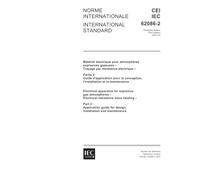 IEC 62086-2 Ed. 1.0 b:2001, Electrical apparatus for explosive gas atmospheres - Electrical resistance trace heating - Part 2: Application guide for design, installation and maintenance