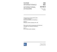 IEC 62148-5 Ed. 1.0 b:2003, Fibre optic active components and devices - Package and interface standards - Part 5: SC 1x9 fibre optic modules