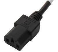 IEC C13 A Senza Terminali Cavi, 250V AC, 10A, 3M, Nero - GW-151684