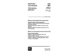 IEC/TR 60479-2 Ed. 2.0 b:1987, Effects of current passing through the human body. Part 2: Special aspects - Chapter 4: Effects of alternating current with ... waveforms of current - Chapter 6: Effects o