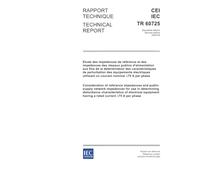 IEC/TR 60725 Ed. 2.0 b:2005, Consideration of reference impedances and public supply network impedances for use in determining disturbance ... having current = < 75 A per phase