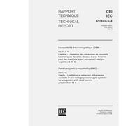 IEC/TS 61000-3-4 Ed. 1.0 b:1998, Electromagnetic compatibility (EMC) - Part 3-4: Limits - Limitation of emission of harmonic currents in low-voltage ... with rated current greater than 16 A