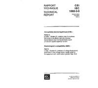 IEC/TS 61000-3-5 Ed. 1.0 b:1994, Electromagnetic compatibility (EMC) - Part 3: Limits - Section 5: Limitation of voltage fluctuations and flicker in ... with rated current greater than 16 A