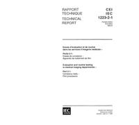 IEC/TS 61223-2-1 Ed. 1.0 b:1993, Evaluation and routing testing in medical imaging departments - Part 2-1: Constancy tests - Film processors