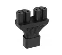 IEC320 C14 to C15 Power Adapter for Laptop & Printer EU Standard TroveMart