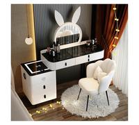 IEDHNGXN sedia da scrivania, organizer per il trucco Cassetti Accessori Tavolo da toeletta Consolle Computer Comodino Donna Alto Dressing Unghie Comoda Pra Quarto(100cm style8)