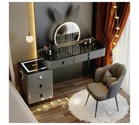 IEDHNGXN sedia da scrivania, organizer per il trucco Cassetti Accessori Tavolo da toeletta Consolle Computer Comodino Donna Alto Dressing Unghie Comoda Pra Quarto(100cm style11)