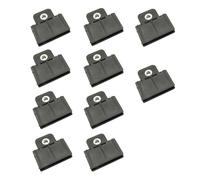 IEEDFJKK 10 pezzi di clip per finestre, accessori di riparazione e sostituzione per installazione rapida, clip per canale in vetro per porte e finestre, universale per la maggior parte