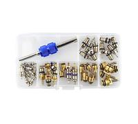 IEEDFJKK Durevole kit nucleo valvola condizionata per auto - Ampie applicazioni Facile da installare Comodi accessori per auto tuning in metallo