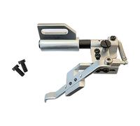 IEEDFJKK Guida per bordi sospesi con kit di staffe adattatrici, strumento durevole per progetti con macchine da cucire, facile da installare, accessorio per macchine cucire fai, Argento, GB 1