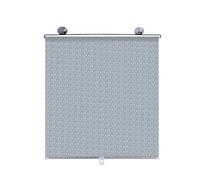 IEEDFJKK Installate in un minuto, le tende del parabrezza anteriore sono salde e non cadono. Tende a rullo oscuranti per balcone in PVC, Argento, 45 * 125 cm