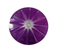 IEEDFJKK Silicone resistente alle alte temperature e all'usura, senza BPS, flessibile e sicuro, essenziale per gli appassionati, accessorio raschietto per crema frullatore, viola