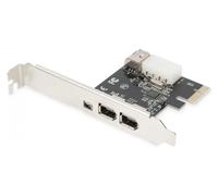 DIGITUS DS-30201 - Scheda PCIe 3Firewire 1394a (3+1 porta)