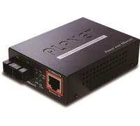 PLANET FTP-802 convertitore multimediale di rete 100 Mbit/s 1310 nm Modalità multipla Blu