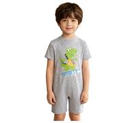 iEFiEL Unisex Tuta Zip Sul Dorso Anti Slip Bambini Tute Adattive Tuta Romper Speciale Bisogni Abbigliamento Facile Indossare Vacanze Grigio 15-16 anni