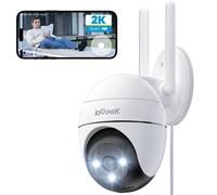 ieGeek 2K Telecamera Wi Fi Esterno 360° PTZ Videocamera Sorveglianza WiFi con