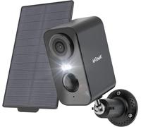 ieGeek 2K Telecamera Wi-Fi Esterno Batteria Senza Fili ilevamento PIR/AI Alexa