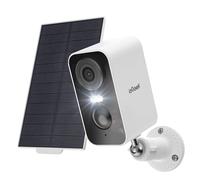 ieGeek 2K Telecamera Wi-Fi Esterno Senza Fili con Pannello Solare Sirena IP66