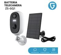 ieGeek 2K Telecamera Wi-Fi Interno/Esterno Batteria Senza Fili Audio a 2 Vie