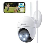 ieGeek 2K Telecamera WiFi Esterno WiFi 2,4/5 GHz 360° Tracciamento Intelligente