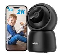ieGeek 2K Telecamera WiFi Interno 2,4/5GHz, Videocamera Sorveglianza Interne con