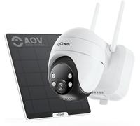 ieG OV Telecamera Pannello Solare 5W con Registrazione 24/7 & Tracciamento
