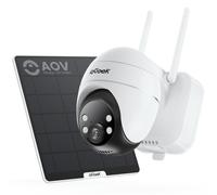 ieG OV Telecamera Pannello Solare 5W con Registrazione 24/7 & Tracciamento A