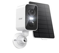 ieGeek Telecamera con Sim 4G da Esterno/Interno,2K HD Telecamera Pannello Solare,Batteria da 9000 mAh,Base Magnetica Portatile,Audio Bidirezionale,Rilevazione PIR,IP65(Senza Wi-Fi)