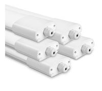 IEGLED Confezione da 5 lampade a LED per ambienti umidi, 60 cm