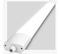IEGLED Neon LED 120 CM, 36W 4000LM Reglette LED 120 cm, IP65 tubo, 4000K neutro bianco, collegabile, illuminazione Garage, lampada fluorescente impermeabile