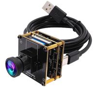 IEights 4K HDMI Modulo Fotocamera USB Grandangolare Webcam per Computer 4K 30fps Fotocamera PC Mini UVC USB2.0 Lightburn Camera per Incisore Laser Zoom Digitale 2X Telecamera di Sicurezza USB per
