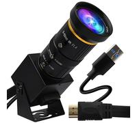 IEights 4K USB3.0 HDMI Camera 60fps Zoom Manuale Webcam per Computer Mini Lightburn per Incisore Laser H.264 Telescopio USB Sicurezza Industriale PC Camera per Raspberry Pi Jetson Nano