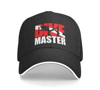 IEINYAUP Dive Master Scuba Diving Dive Baseball cap Cappelli da Uomo Visiera Donna Snapback Caps, per Tutte Le Stagioni