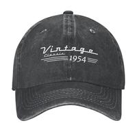 IEINYAUP Vintage Vintage 1954 70 Anni Cappellini da Baseball per Uomo Donna Distressed Trucker Cappello 70 ° Compleanno Regalo Viaggi Caps Cappello