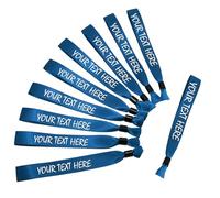 IEK Braccialetti Personalizzabili,Bracciale Donna Personalizzato,Bracciale inciso Multicolore, Personalised Name Bracelet with Logo,Bracciale in Tessuto (50PCS)