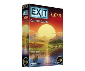 IELLO EXIT: Cap on Catan Principiante - Escape Game Cooperative Ispirato a Catano, Avventura in Mare, Enigmi & Esplorazione - 1 a 4 Giocatori