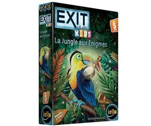 IELLO EXIT Kids: La giungla degli enigmi - Gioco di puzzle cooperativo per bambini | 1-4 giocatori | 45-90 min | da 5 anni