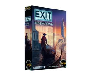 IELLO EXIT: Trama a Venezia - Versione francese - Gioco di Escape Game cooperativo | 1-4 Giocatori | 45-90 Min | Confermato | Da 12 Anni
