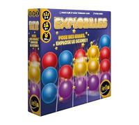 IELLO Explobilles - Versione francese - Gioco da tavolo di Combo e reazioni a catena con sfere colorate - Strategia e indirizzo | 1 a 4 giocatori | 30 min | a 8 anni