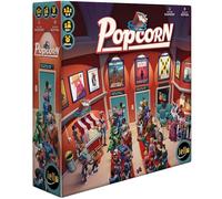 IELLO: Popcorn - Gioco da tavolo per costruire e posizionare borse, gestire un cinema, attirare ospiti al cinema, gioco competitivo, famiglia dai 10 anni in su, 2-4 giocatori