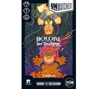 iello Unmatched: Houdini vs Il gioco di strategia Jinn, dai 9 anni in su